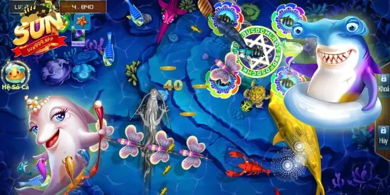 Top 4 game bắn cá đổi thưởng Sun999 nên chơi